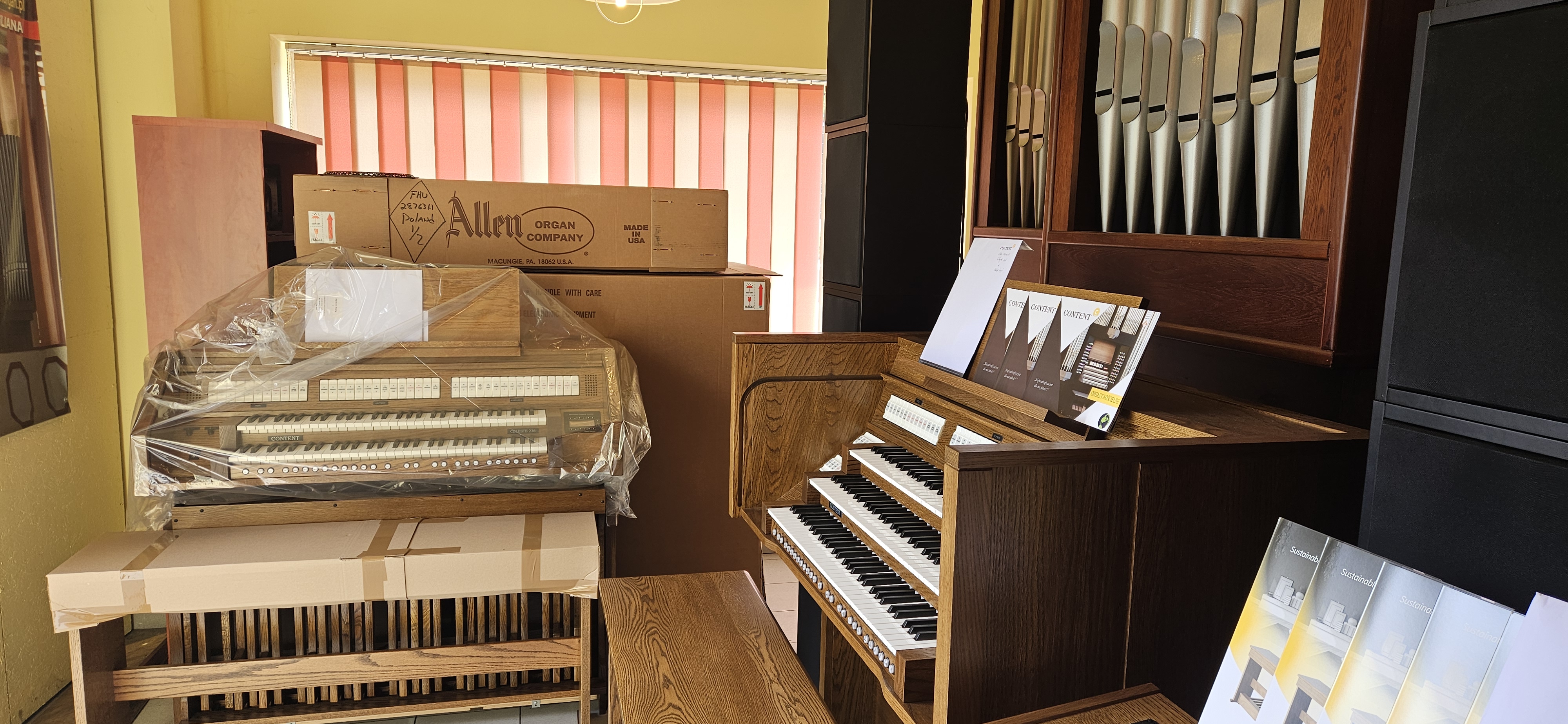 PKMuz.pl oficjalny dystrybutor firmy Allen Organs oraz Content Organs